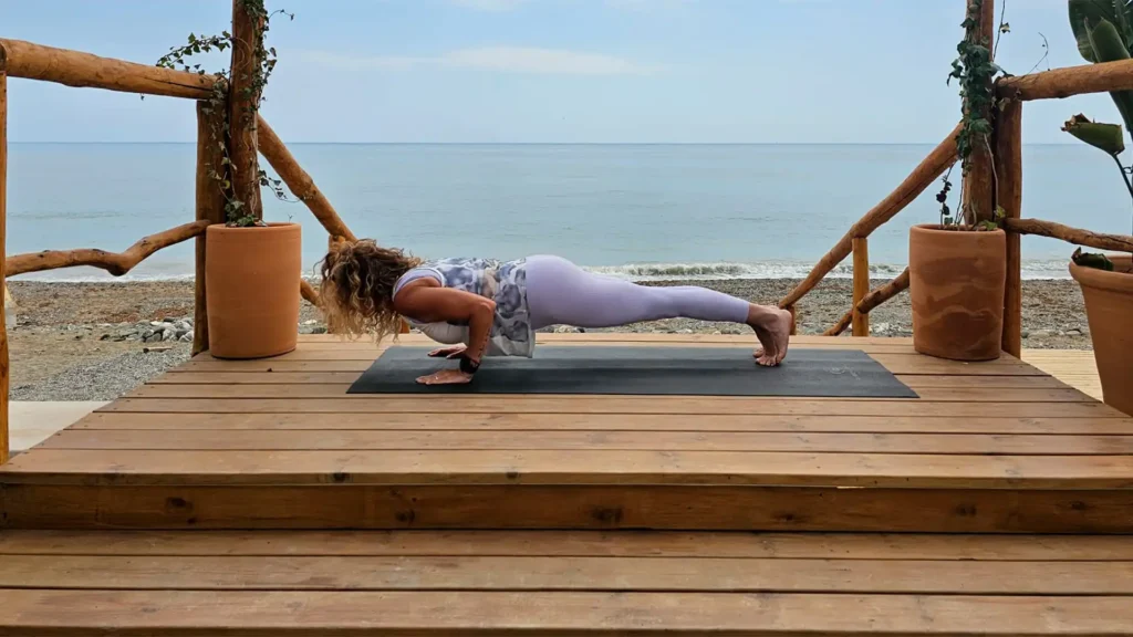 Yoga para principiantes Luz Colores